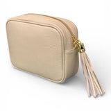 Borsina camera case pelle beige 