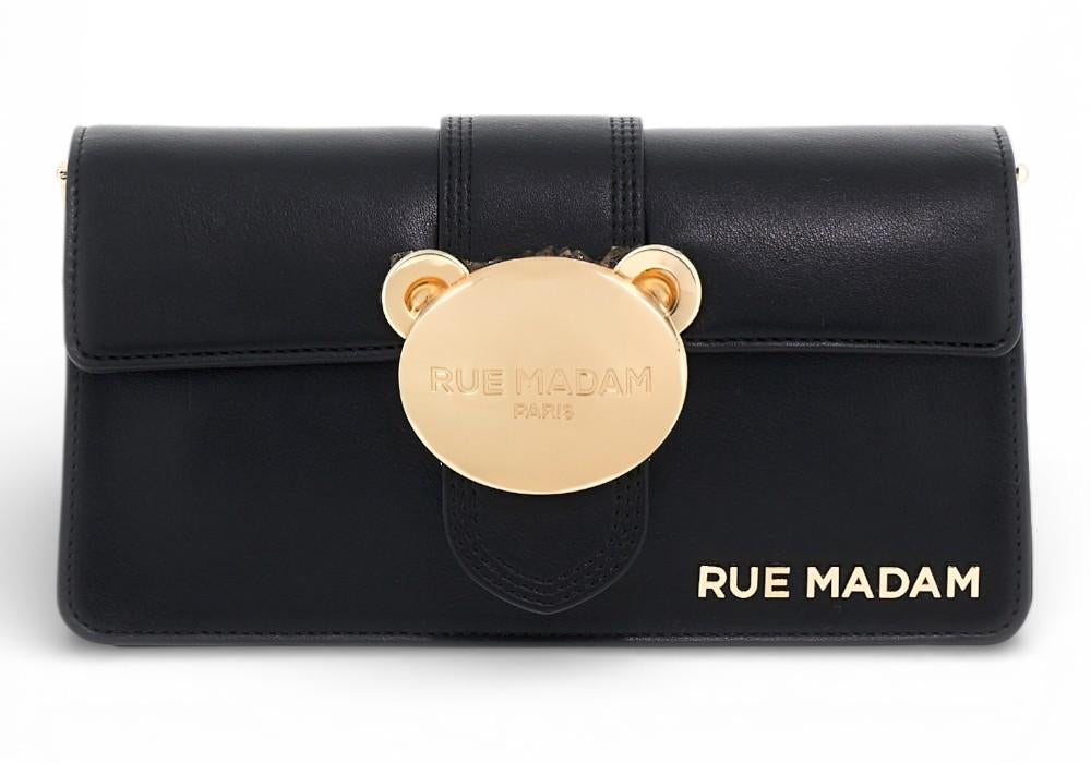 Baguette Teddy soft black Rue Madam 