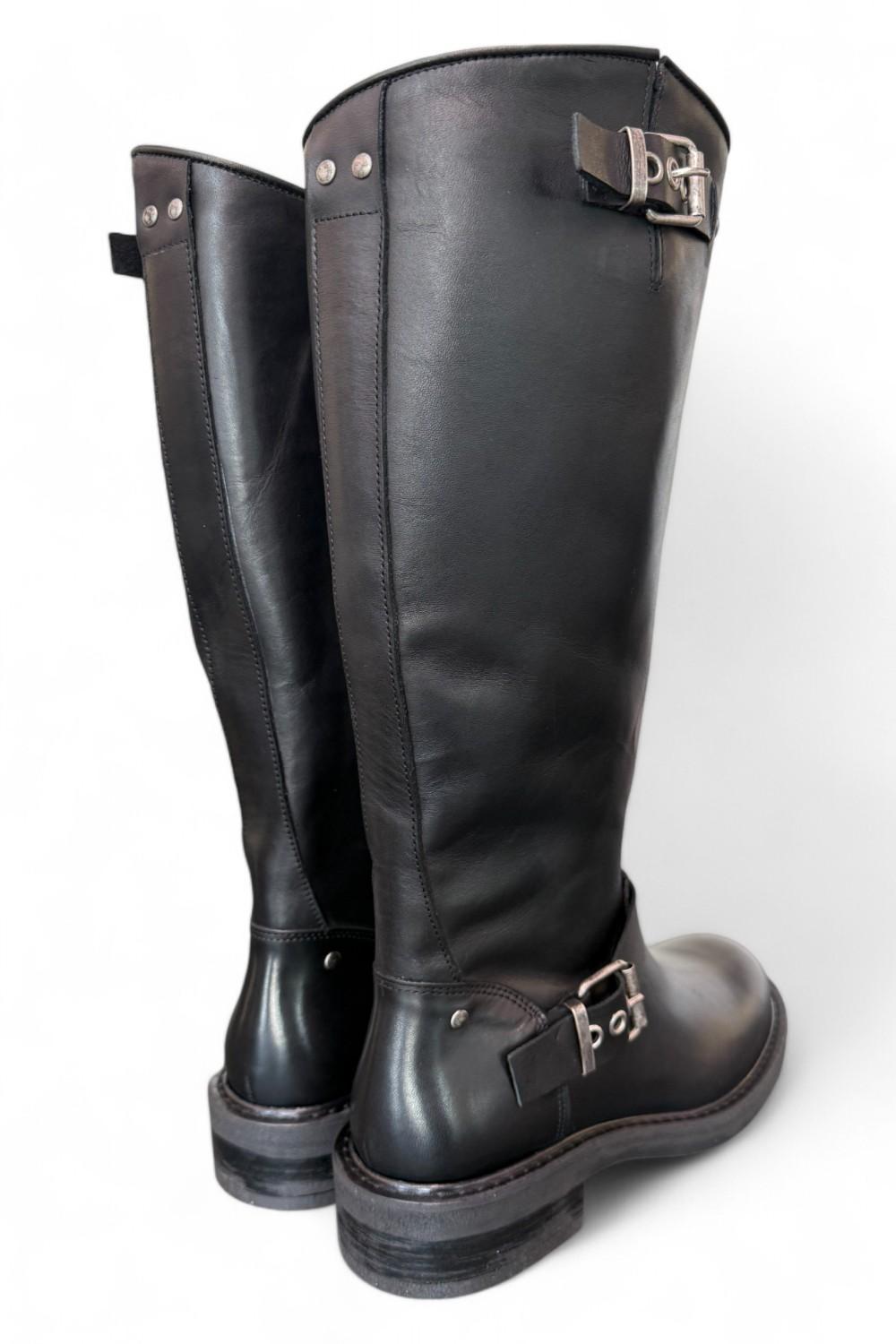 Stivale biker nero Metisse <BR/> 