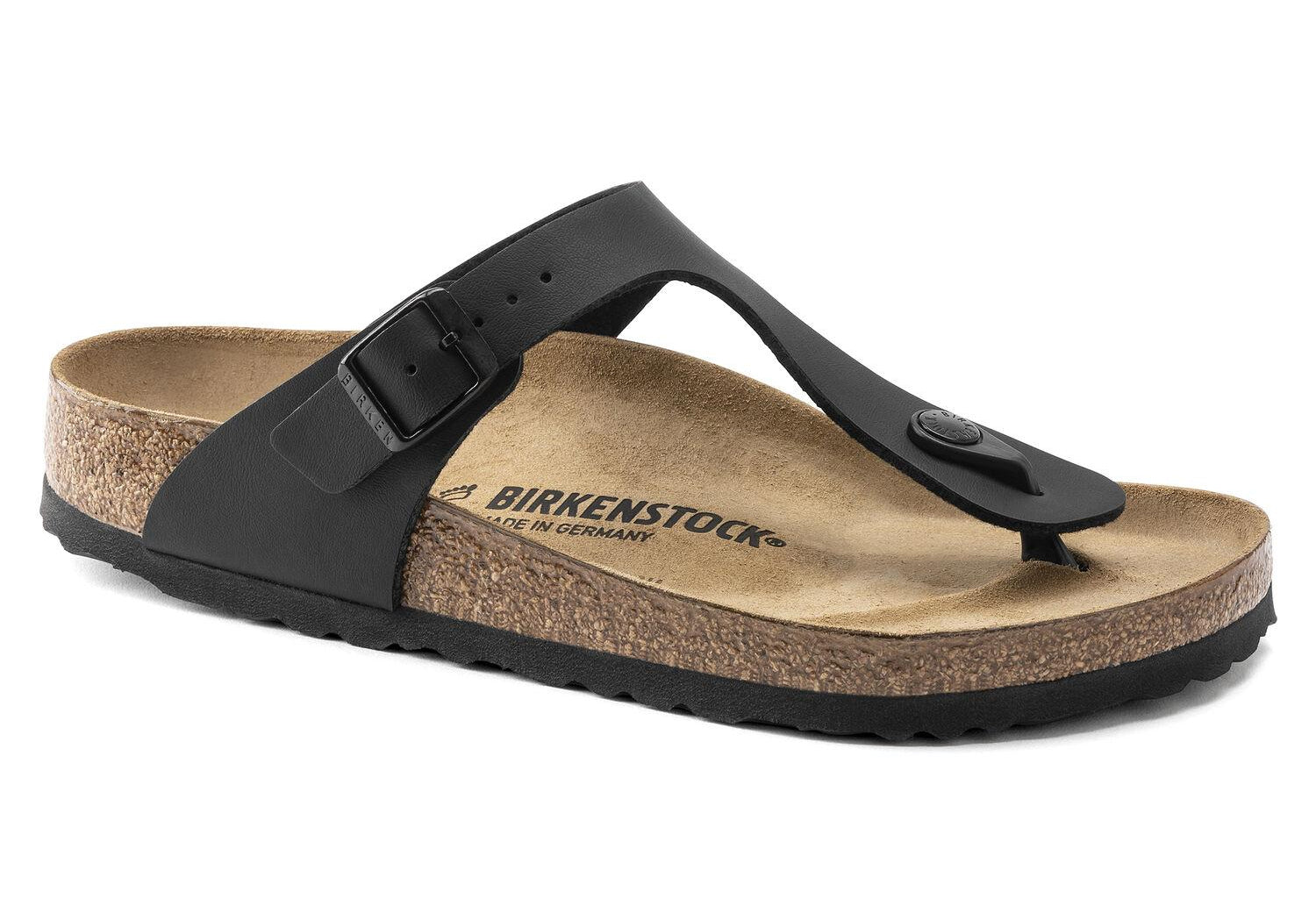 Ciabatta infradito Gizeh uomo nero Birkenstock 043691 