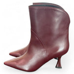 Stivaletto pelle bordeaux Isabelle Paris<BR/> 