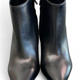 Stivaletto pelle nera tacco 90 Albano 