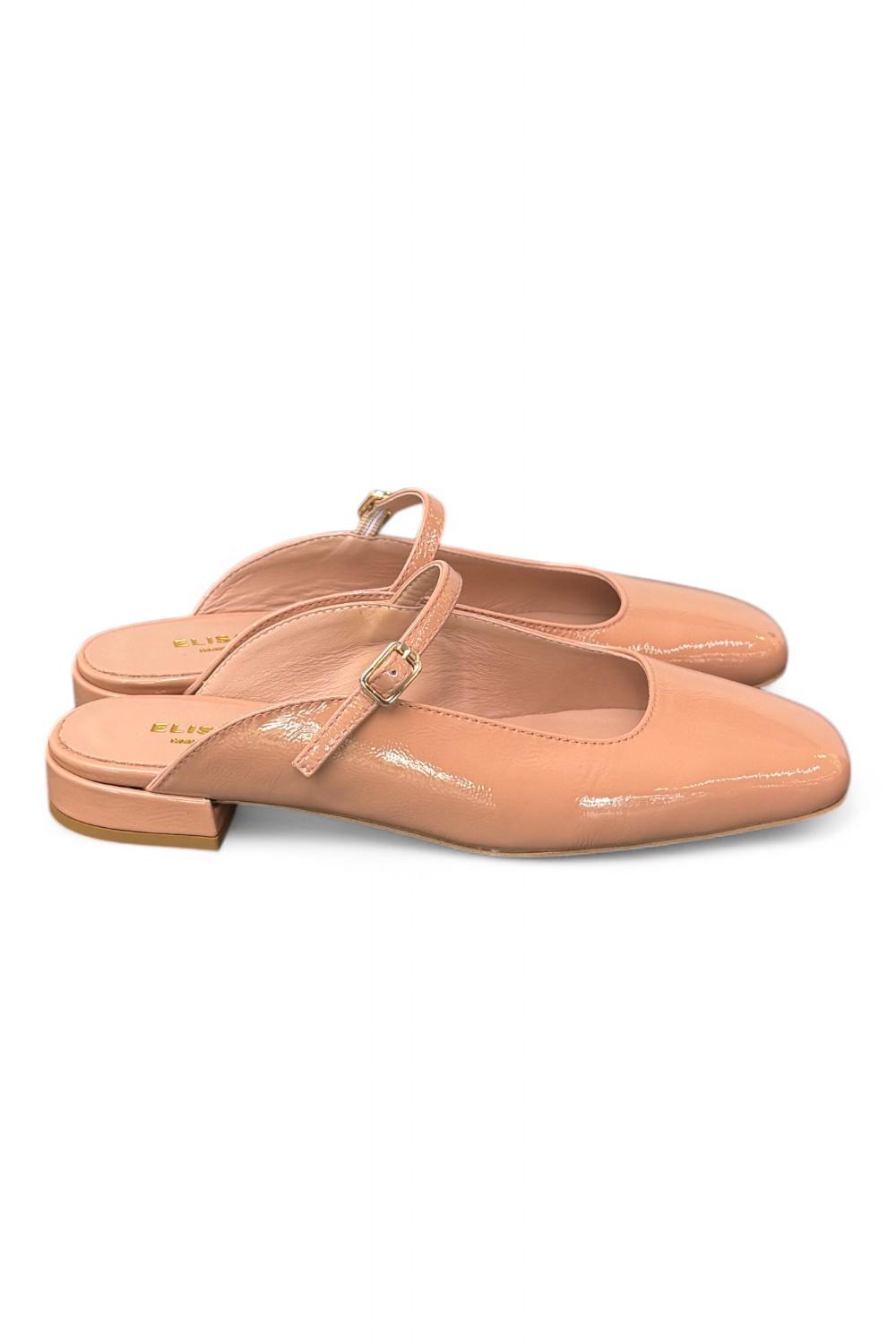 Sabot cintino naplak dark pink Elisa Lanci 