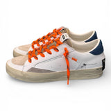 Sneaker De Luxe bianca beige Crime London 