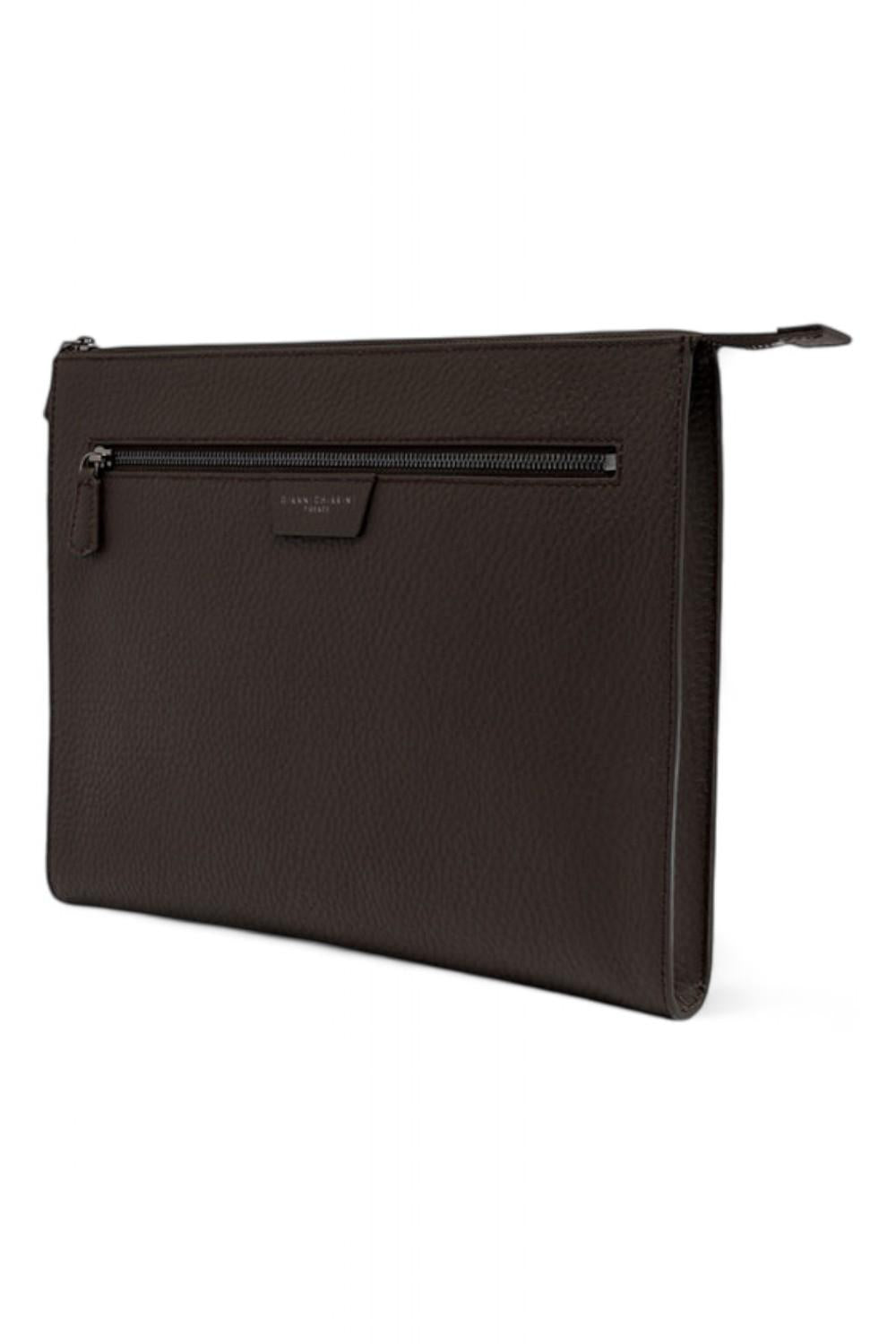 Pochette maxy uomo donna pelle testa di moro Gianni Chiarini 