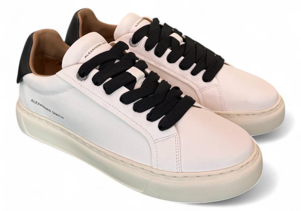 Sneaker uomo Soho white black Alexander Smith<BR/> 