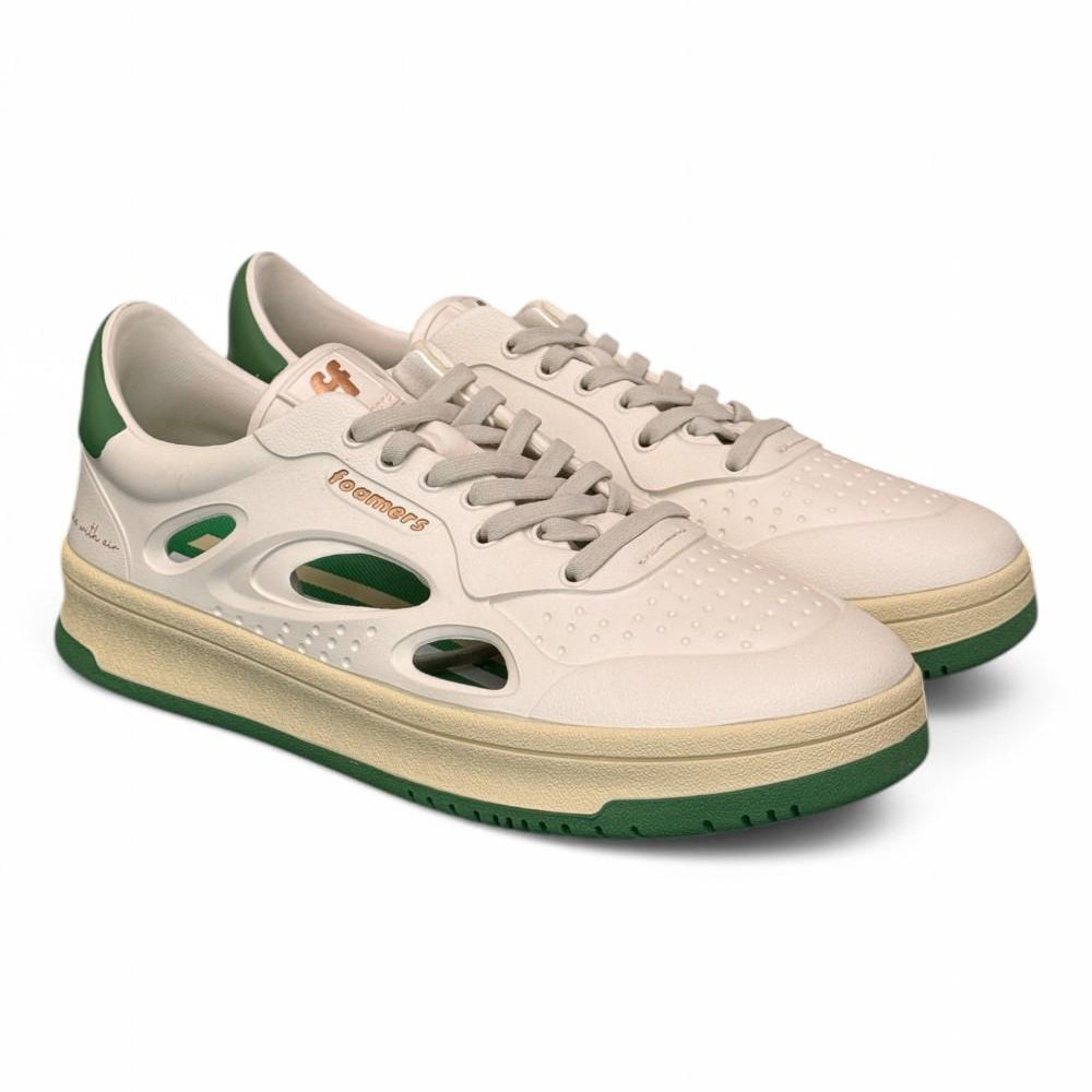 Sneaker Foamers Eva bianco verde <BR/> 
