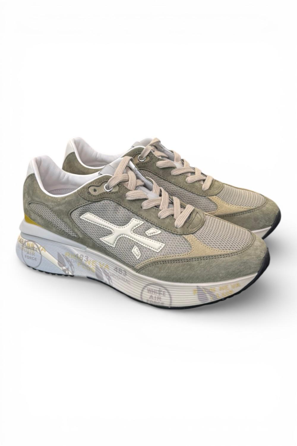Sneaker uomo Moerun 8300 Premiata verde 