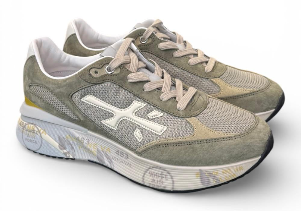 Sneaker uomo Moerun 8300 Premiata verde 