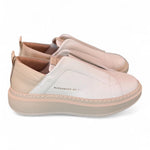 Sneaker donna Wembley slip on white nude Alexander Smith<BR/> 