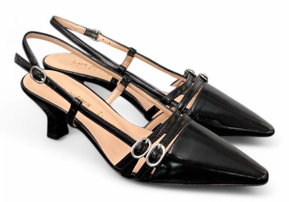 Slingback cinturini T50 nero Les Autres<BR/> 
