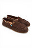 Mocassino frange suede mogano Inuovo