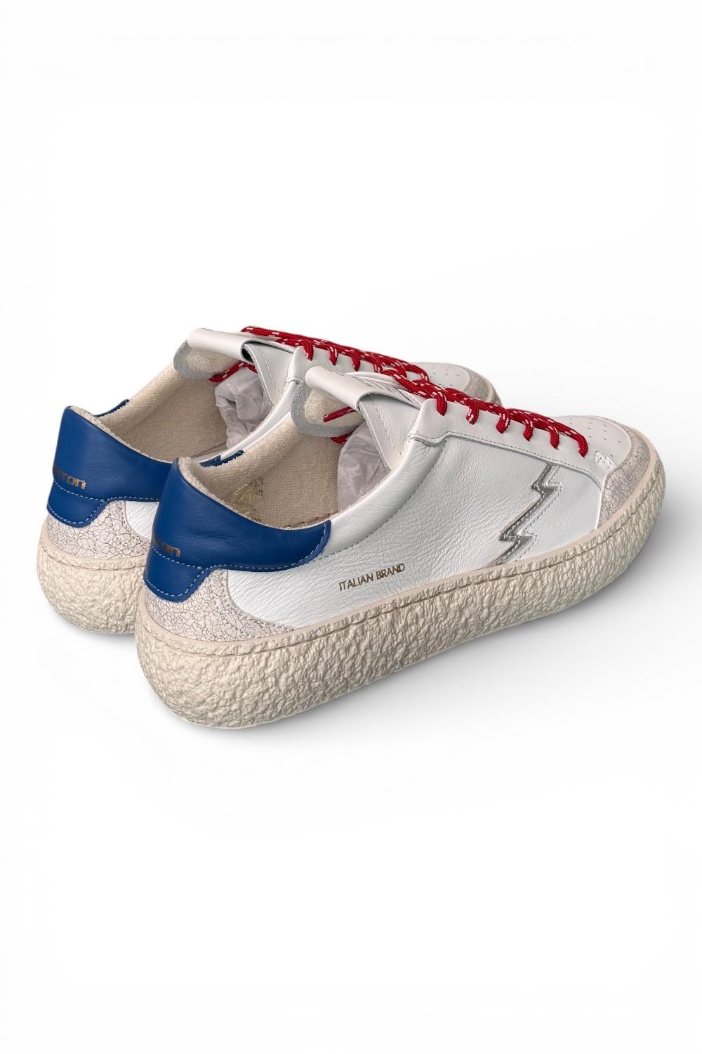 Sneaker uomo Voltio pelle bianca Stokton<BR/> 