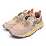 Sneaker uomo Yamano 3 1N48 Canvas O.White Sage Flower Mountain 