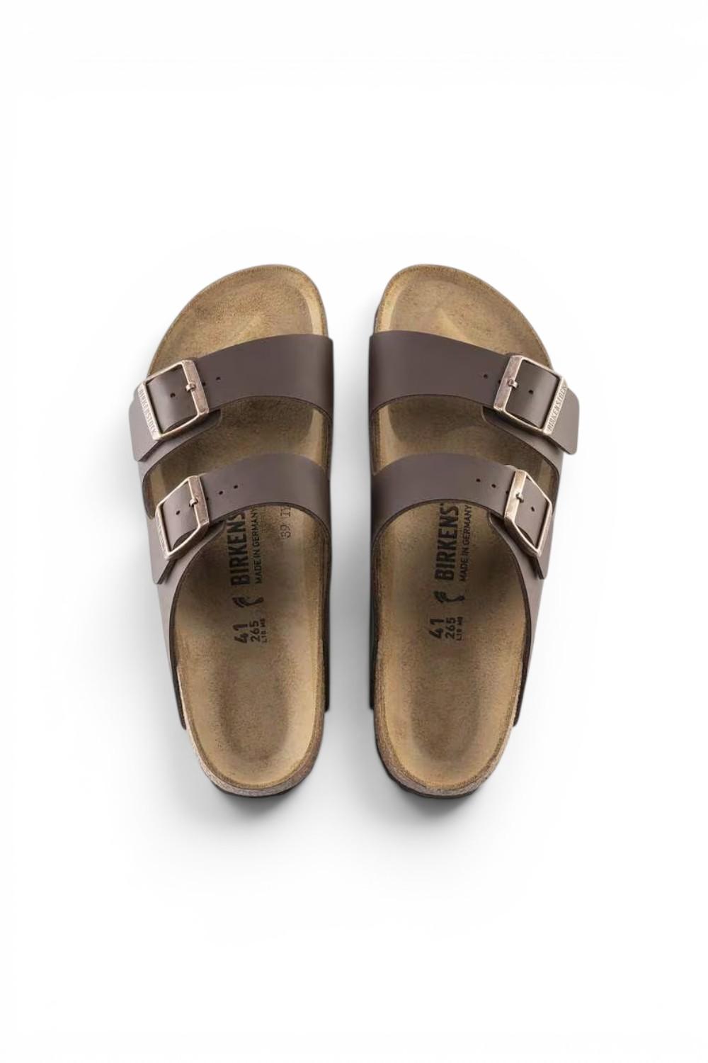 Ciabatta Arizona BF dark  brown Birkenstock 051703 uomo 