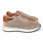 Sneaker run suede taupe Ambitious 