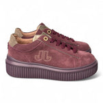 Sneaker donna suede bordeaux Janet & Janet 