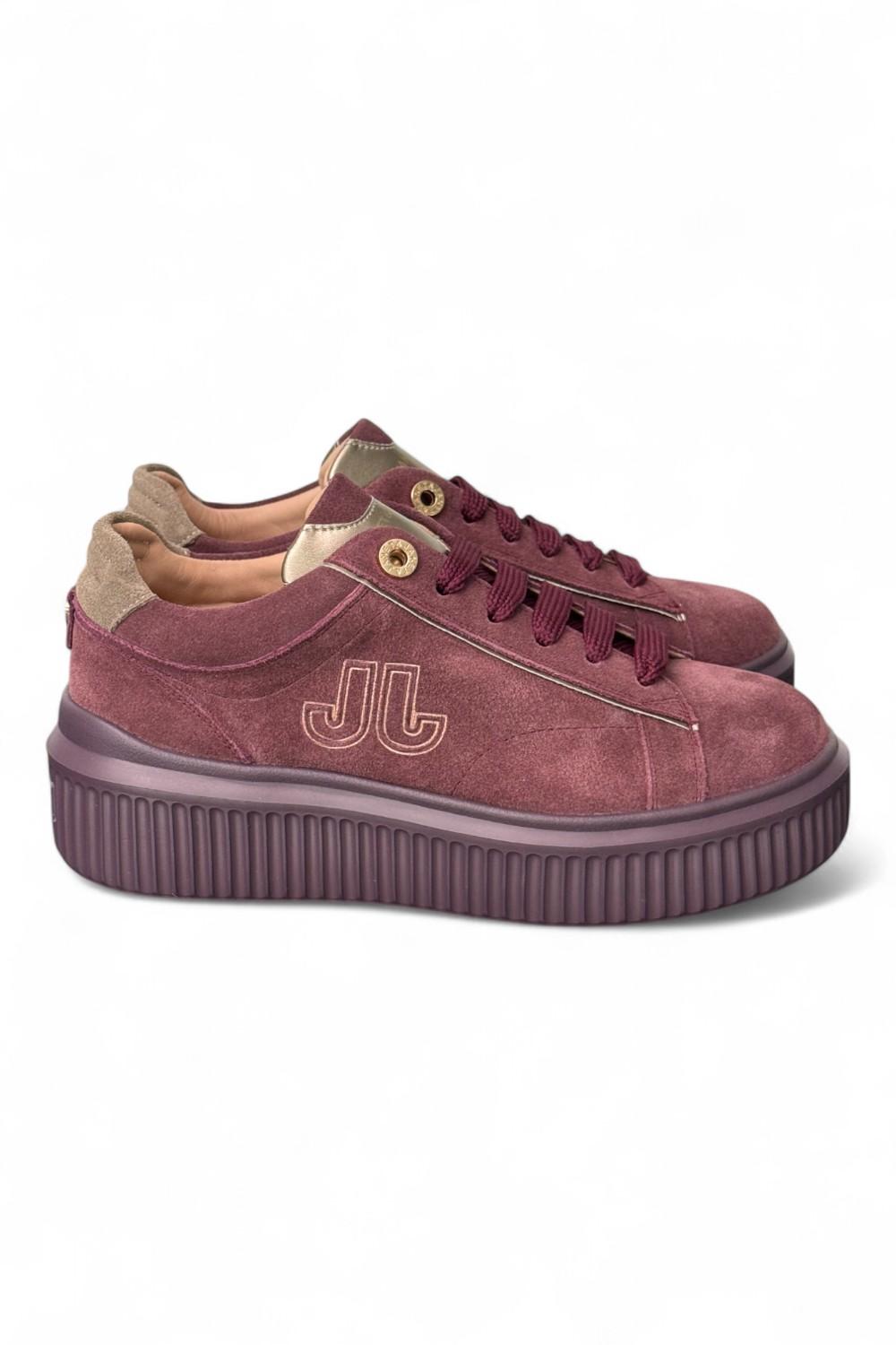 Sneaker donna suede bordeaux Janet & Janet 