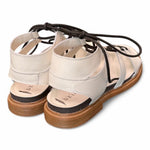 Sandalo schiava pelle latte Fabbrica dei Colli<BR/> 