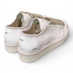 Allacciato uomo Panchic P01 leather white<BR/> 