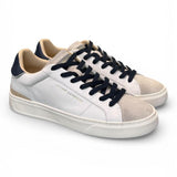 Sneaker bianca grigia blu Crime London 