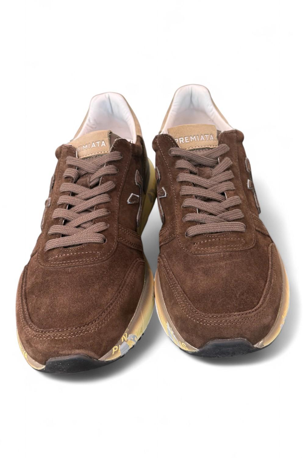 Sneaker uomo Premiata Mick 7898 suede testa di moro 