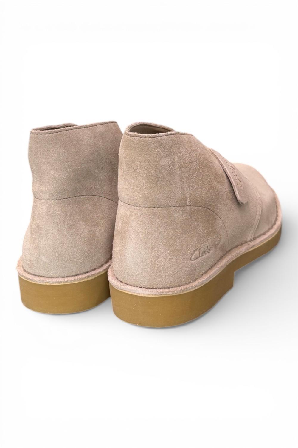 Scarpa uomo Desert Boot Evo beige Clarks<BR/> 