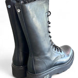 Anfibio 3/4 donna pelle nera Cult 