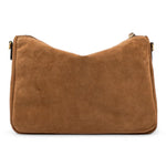 Pochette Nora suede caramello Gianni Chiarini<BR/> 