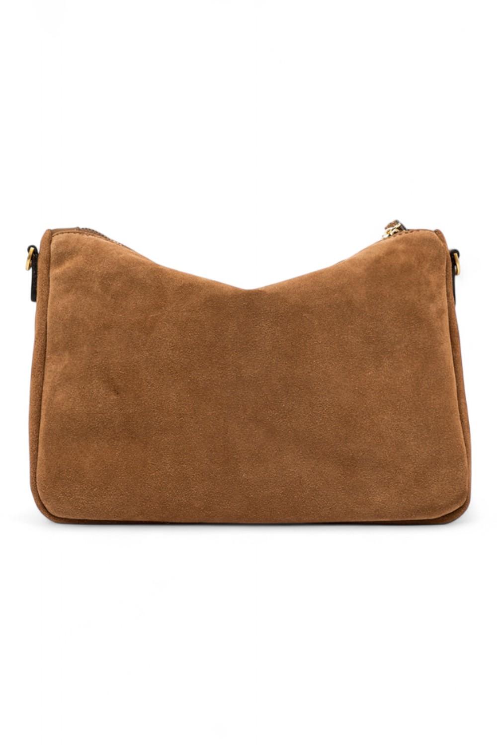 Pochette Nora suede caramello Gianni Chiarini<BR/> 