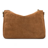 Pochette Nora suede caramello Gianni Chiarini<BR/> 