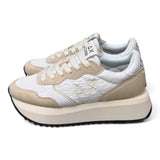 Sneaker donna SUN 68 BIG ALLY flower white 