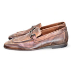 Mocassino accessorio cuoio tuffato Pawelks<BR/> 