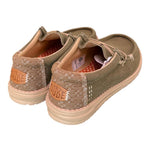 Sneaker uomo Wally Workwear green Hey Dude 