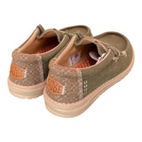Sneaker uomo Wally Workwear green Hey Dude 