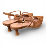 Slingback cintino suede sigaro Ranye 