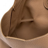 Secchiello Sienna pelle cuoio Gianni Chiarini<BR/> 