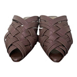 Sabot intreccio testa di moro Corridoni<BR/> 