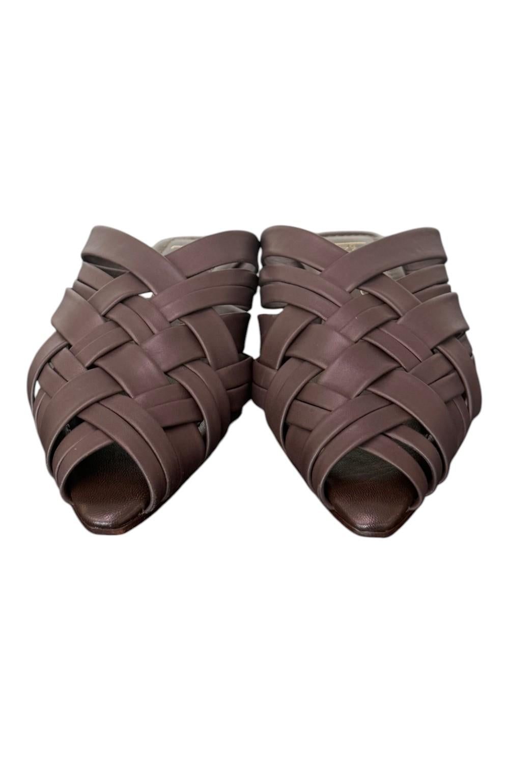 Sabot intreccio testa di moro Corridoni<BR/> 
