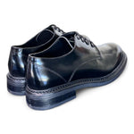 Allacciato liscio donna Uma Parker man style nero<BR/> 