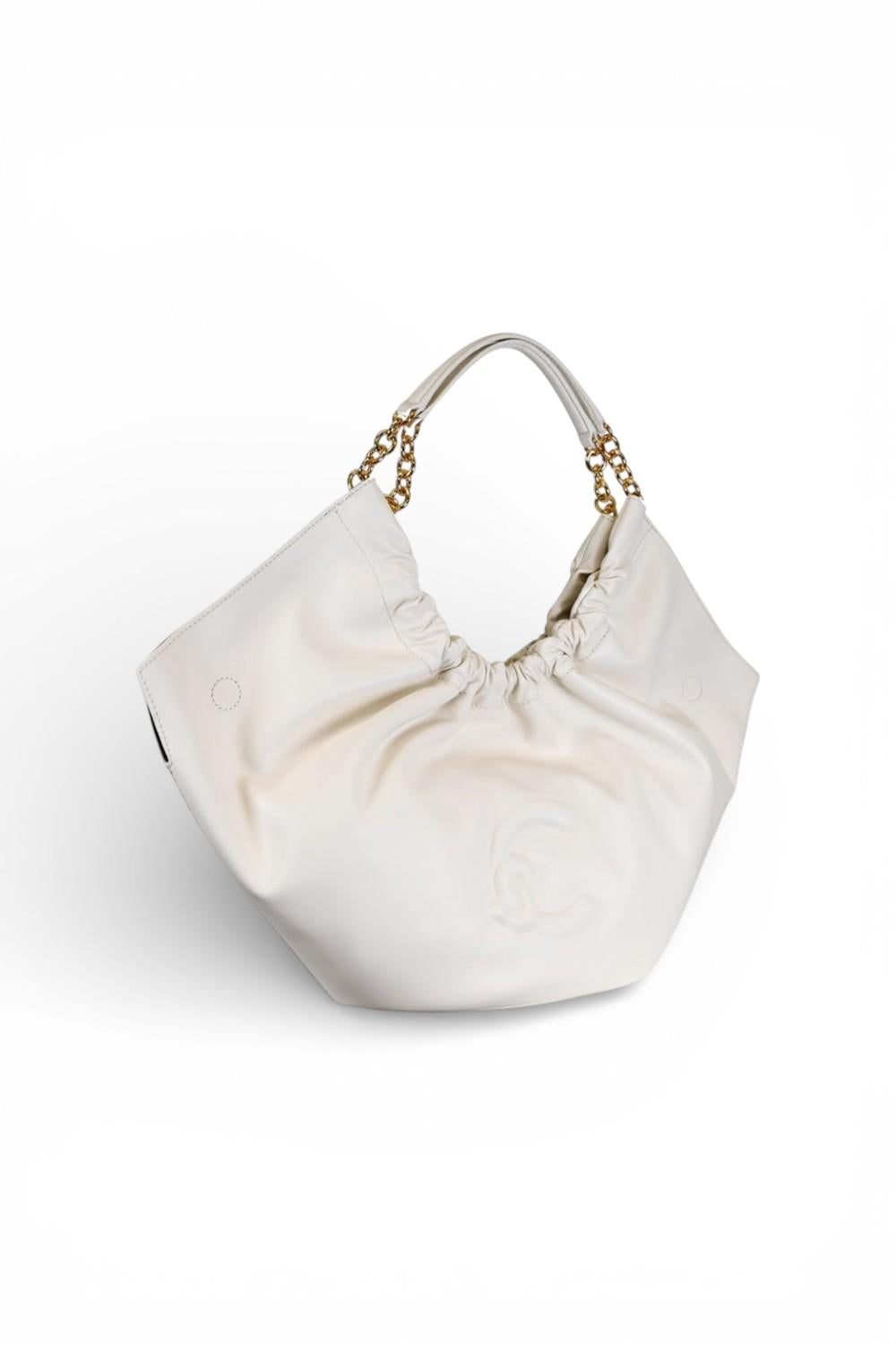 Borsa Smash medium chain pelle pearl Coccinelle 