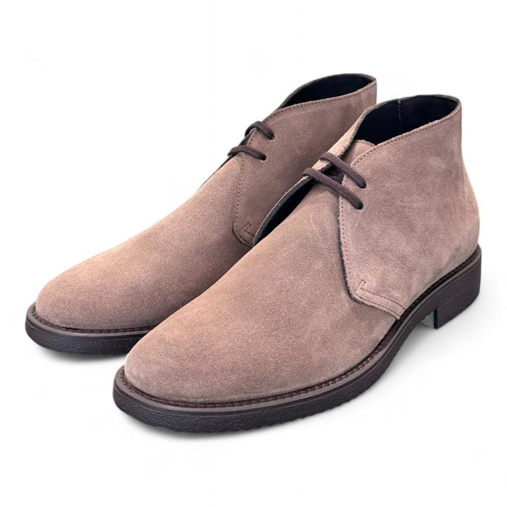 Polacco uomo suede gianduia Antica Cuoieria 