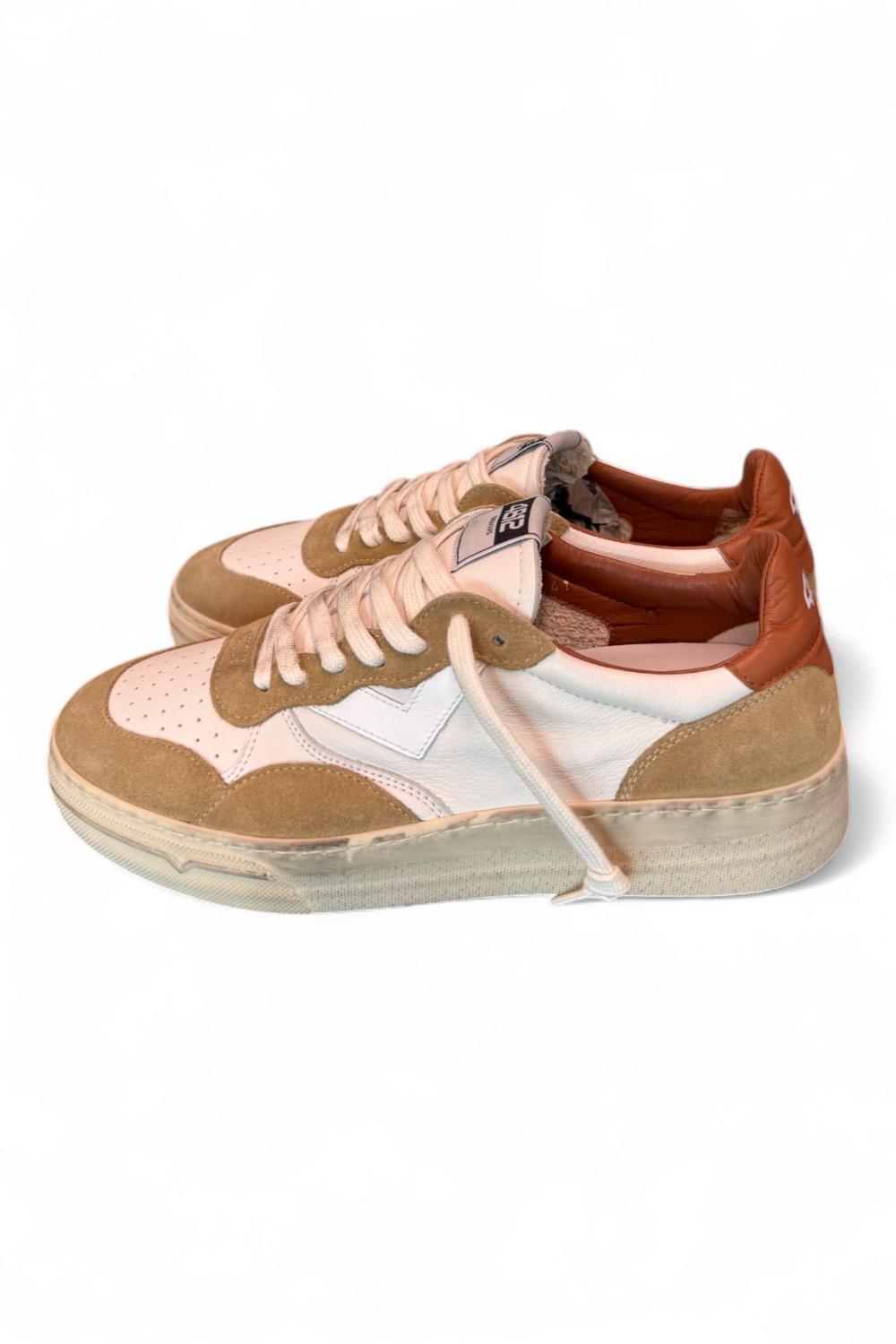 Sneaker uomo Hyper bianca beige 