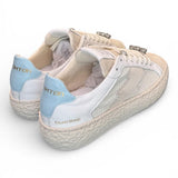 Sneaker donna crep beige celeste Stokton<BR/> 
