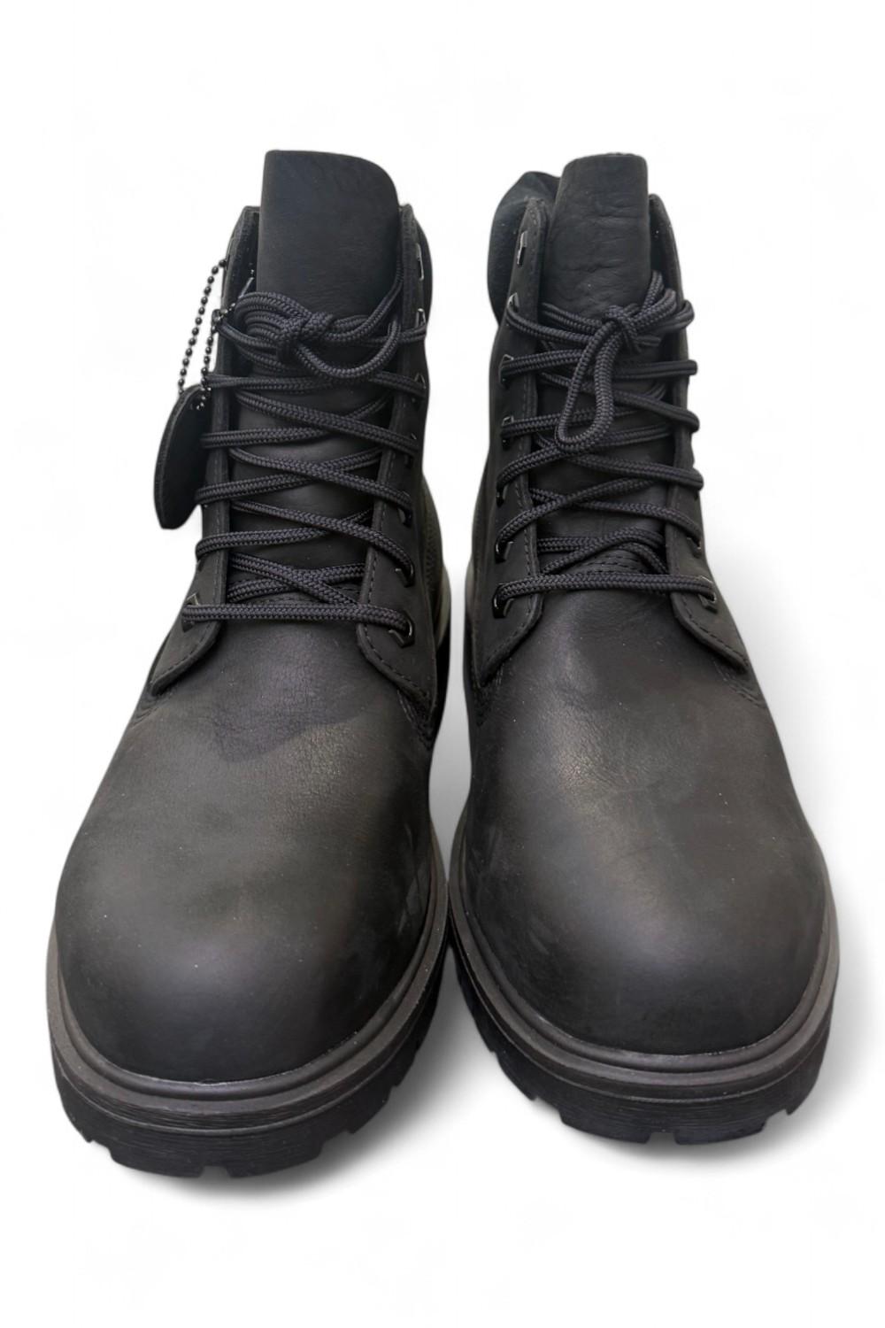 Anfibio Impermeabile Timberland® Premium 6-Inch da Uomo in pelle nera ingrassata 0A6CH6 