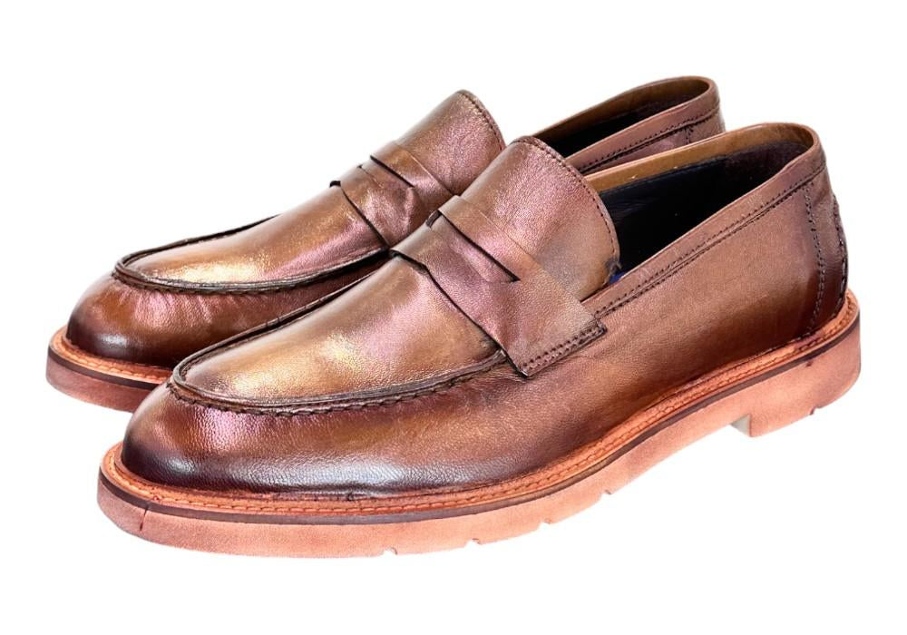 Mocassino uomo cuoio F.lli Rennella 