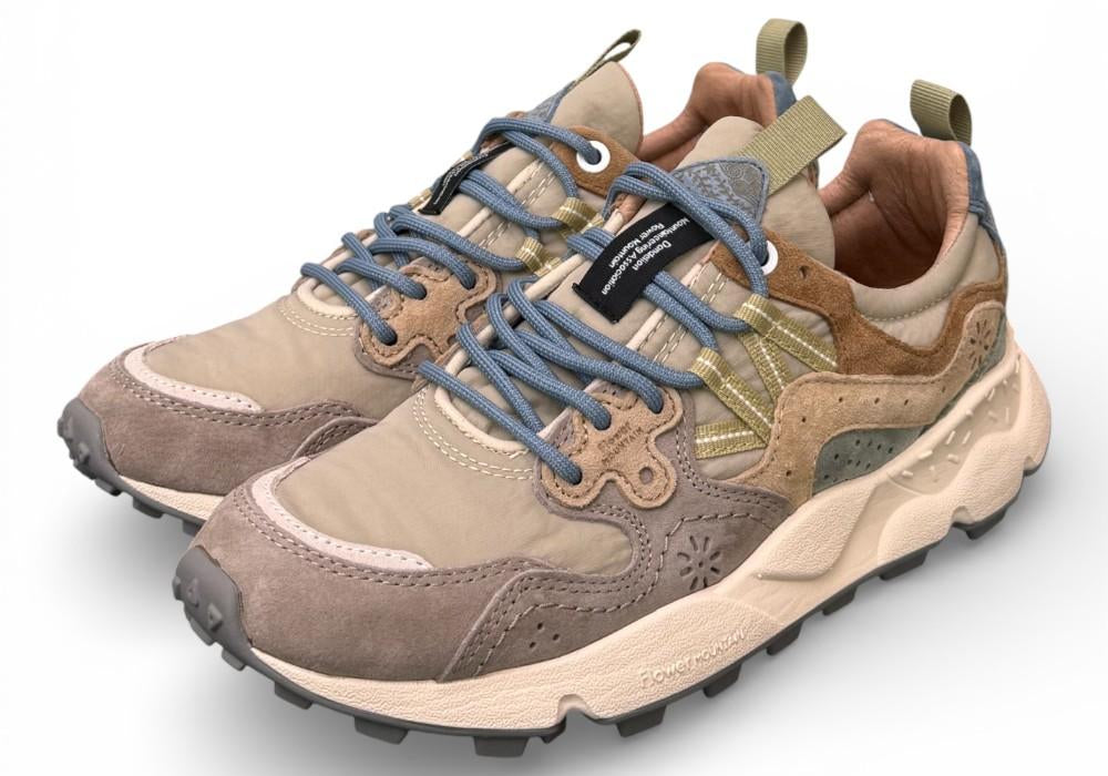 Sneaker donna Yamano 3 1D53 grey beige Flower Mountain 
