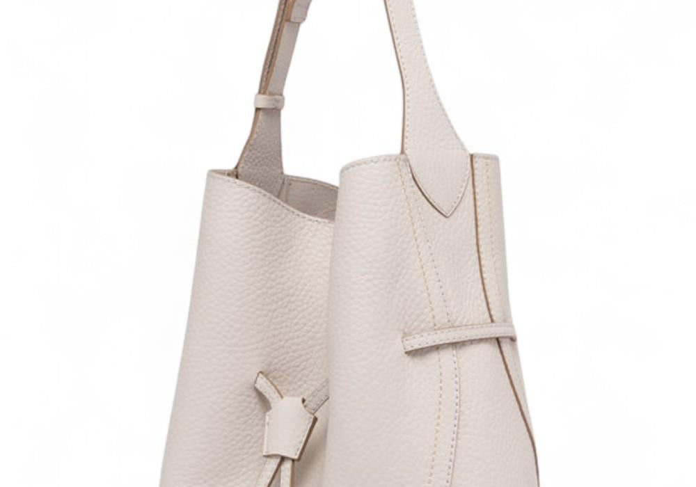 Secchiello Sienna pelle sabbia Gianni Chiarini<BR/> 