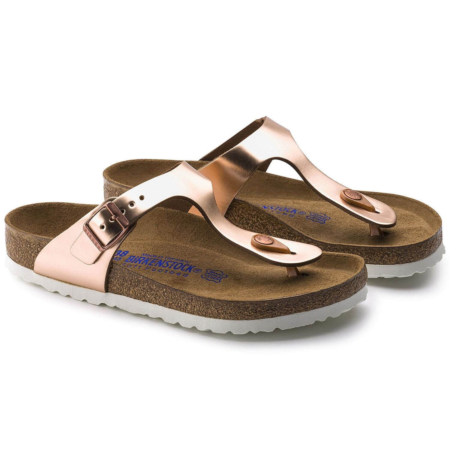 Ciabatta infradito Gizeh birko flor rame Birkenstock 
