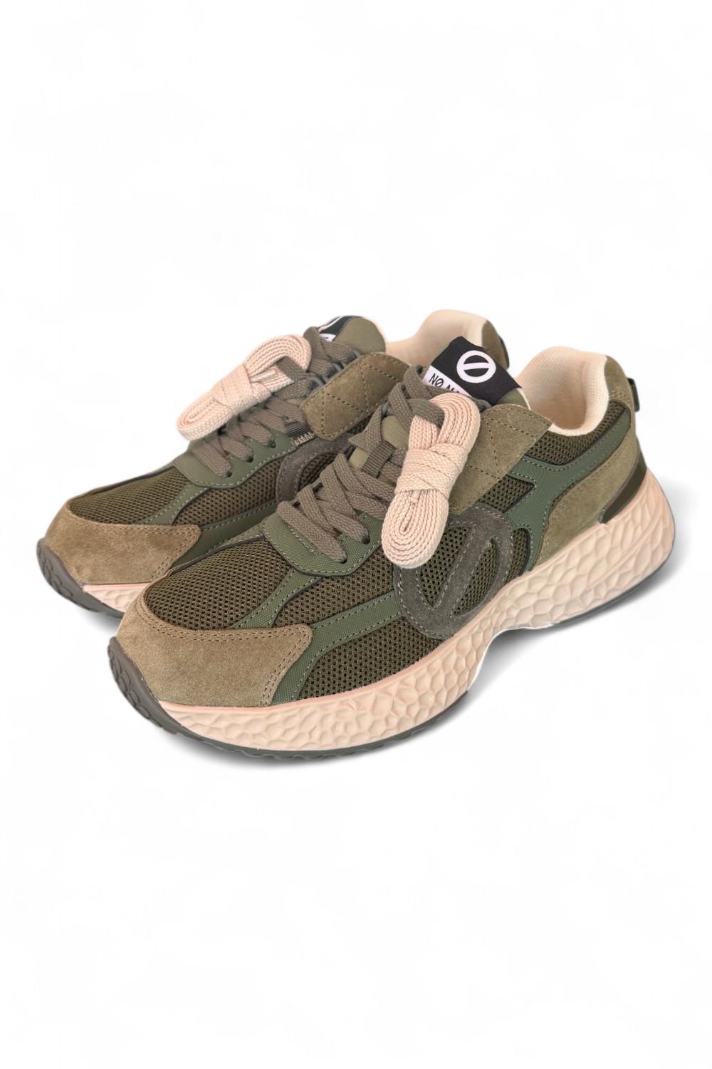 Sneaker uomo Carter 2.0 verde No Name 
